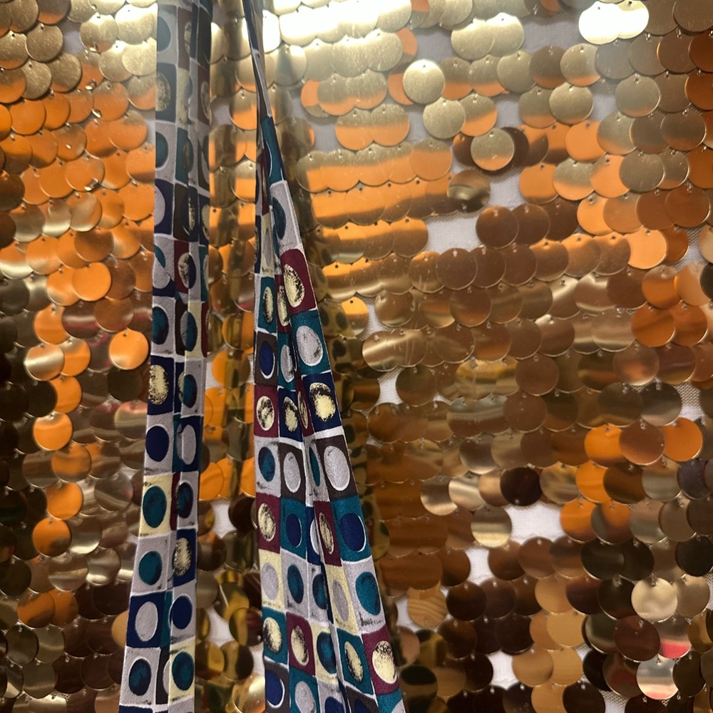 Multicolor Geometric Pattern Tie - image 4